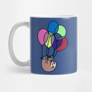 Sloth Floating Away Mug